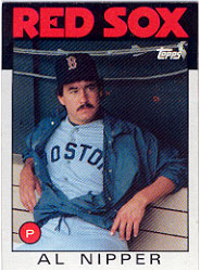 1986 Topps Baseball Cards      181     Al Nipper